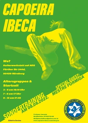 Plakat Capoeira Ibeca