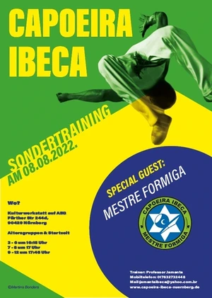 Plakat Capoeira Ibeca